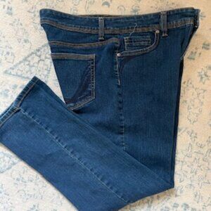 🧡3/15 Style & Co Straight Leg Embroidered Jeans Women's 10P